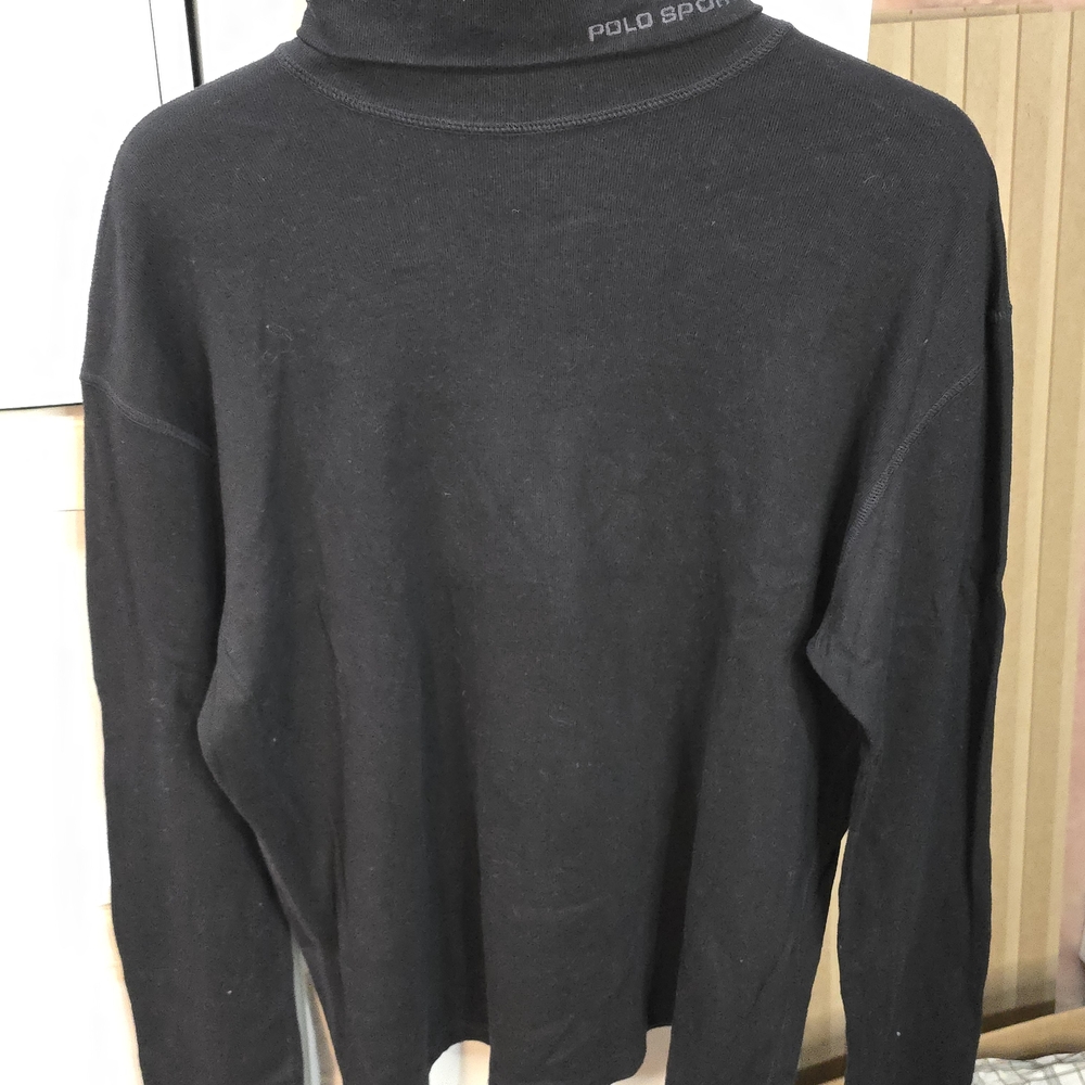 Polo by Ralph Lauren Men's Turtleneck Black Sweater